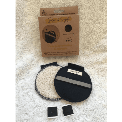 Cache-oreille enfant pour casque vélo – Suzon & Suzette